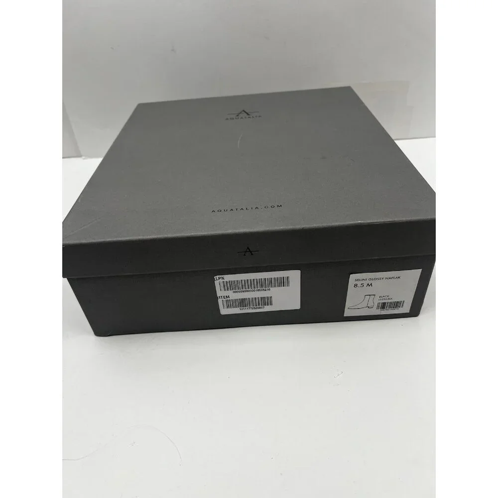 EMPTY BOX Aquatalia Gray Women's Shoes Gift Storage Tissue Paper Inserts